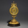 German, Nuremberg or Augsburg, circa 1580-1620, Table Clock in the Shape of a Monstrance (Spiegelubr)