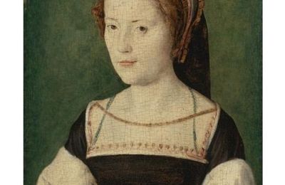 Attributed to Corneille de Lyon (The Hague 1500/10 - 1575 Lyon), Portrait of a Noblewoman, possibly Madame de Châteaubriand