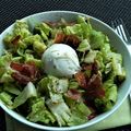 Salade italienne à la mozzarella di bufala, sans gluten et sans lactose