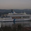 Ce matin dans le fjord d'Oslo....