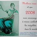 Bonne année 2008 la Guerre est finie si vous le voulez !