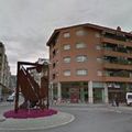 Rond-point à Pineda de Mar (Espagne)