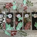 2 idées pour utiliser le Tampon de fond Leaf Collection 😉