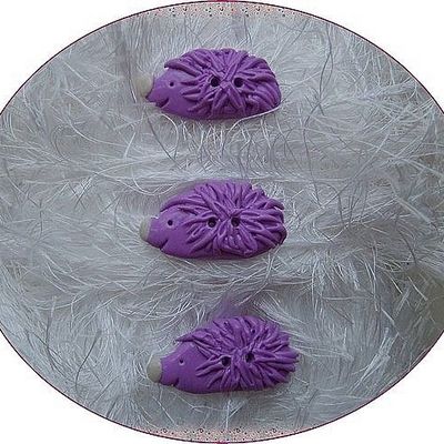 BOUTONS : Riton Le Hérisson