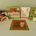 35 cartes de Noël de l'association de Saligny : La Farandole à idées (85)