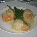 Coquilles Saint Jacques à la citronnelle, sole, maquereau et bon printemps à tous !