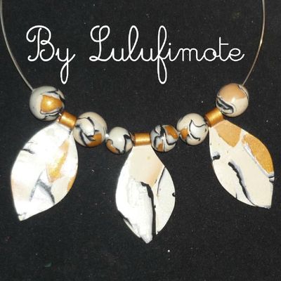 Collier "Sable doré"