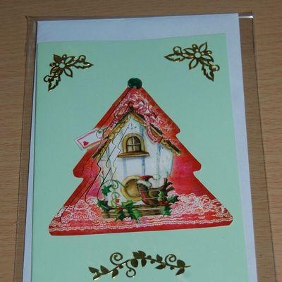 CARTE PYRAMIDE DE NOEL