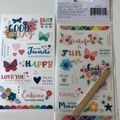 kit planner avril 2019,  Dans mes pochettes