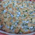 Crumble courgettes ww