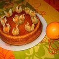 Moelleux à l'orange et au safran
