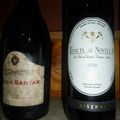 Portugal : Dao : Casa de Santar 2008 et Italie : Tenuta de la Novella 2006