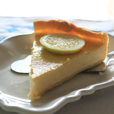 Tarte au fromage blanc et au citron