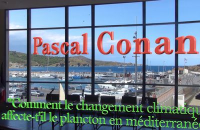 vidéo conférence du 19-05-2021: Pascal CONAN: réchauffement climatique et plancton méditerranéen