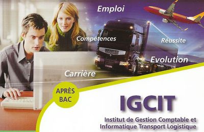 L'IGCIT - Institut de Gestion Comptable et Informatique Transport et logistique