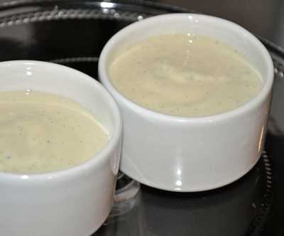 crèmes Vanille façon crème Anglaise sans Lait ni Oeufs GP/PL