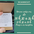 L'atelier ScanNCut continue en 2020 avec 2 créneaux !