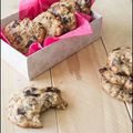 Les cookies chocolat - banane qu' Elissa me réclame