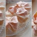 meringues bicolores aux amandes