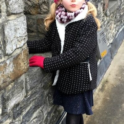 Conquise, j'ai été, par cette jolie veste d'hiver !