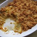 CRUMBLE DE FENOUIL AU MAROILLES