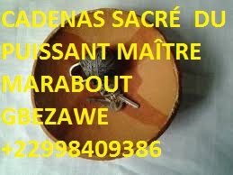 CADENAS SACRÉ DU PUISSANT MAÎTRE MARABOUT GBEZAWE