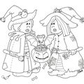 Coloriage d'Halloween