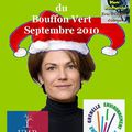 Chantal Jouanno est la Bouffonne Verte de septembre 2010 