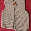 petits gilets enfants en laine katia