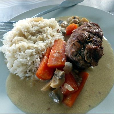 Paupiettes de veau au cidre