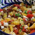 SALADE DE TOMATES TRICOLORES