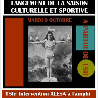 Lancement de la saison culturelle et sportive