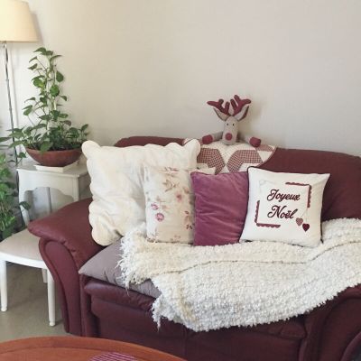 Notre déco de Noël au salon