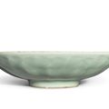 A 'Longquan' celadon-glazed 'lotus' dish, Southern Song dynasty (1127-1279)