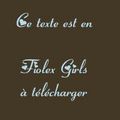 Téléchargez les fonts Fiolex Girls et Vivaldi,