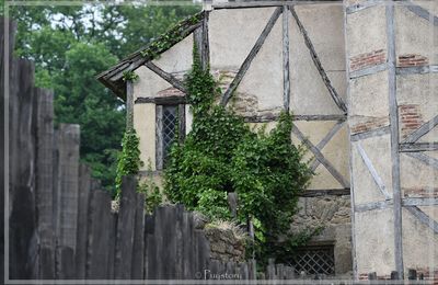 Dans la Cité de "Font-Rognou" du Puy du Fou.