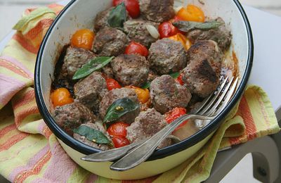 Boulettes de viande à la sauge 