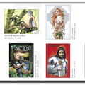 CARTES POSTALES serie 1 BRUCERO par OGHAM EDITIONS . 