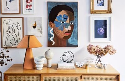 Inspiration - Mur de cadres