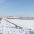 neige dans la campagne tourangelle