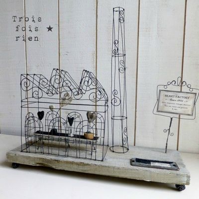 Scénettes fil de fer