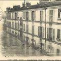 1163 - La Villa des Fleurs submergée - Inondations 1910.