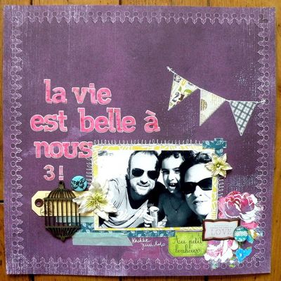 c'est bien mieux à nous trois !