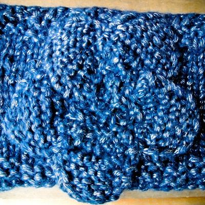 Snood #1 - BOUBOU bleu
