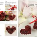 coeur st valentin en perle