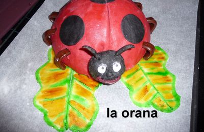 Gâteau coccinelle/Ladybird cake