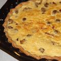 QUICHE JAMBON CHAMPIGNONS