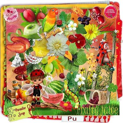 kit Fruity juice de Desclics