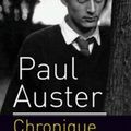 Chronique d'hiver- Paul Auster