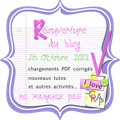 RE-OUVERTURE DU BLOG